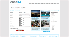 Desktop Screenshot of annunci.case24.it